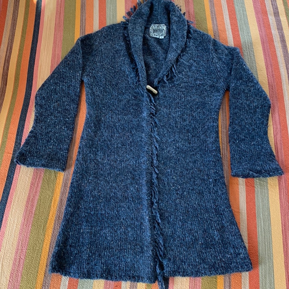 Curio warm open cardigan